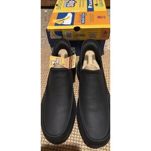 Skechers Slip-ins Mens 14 Black Relaxed Fit Air Cooled Memory Foam Shoes 204866